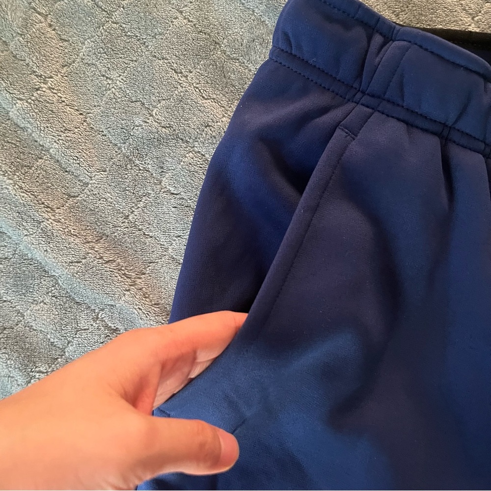 Nike Men's Blue Joggers with Black‎ Swoosh - Picture 3 of 8